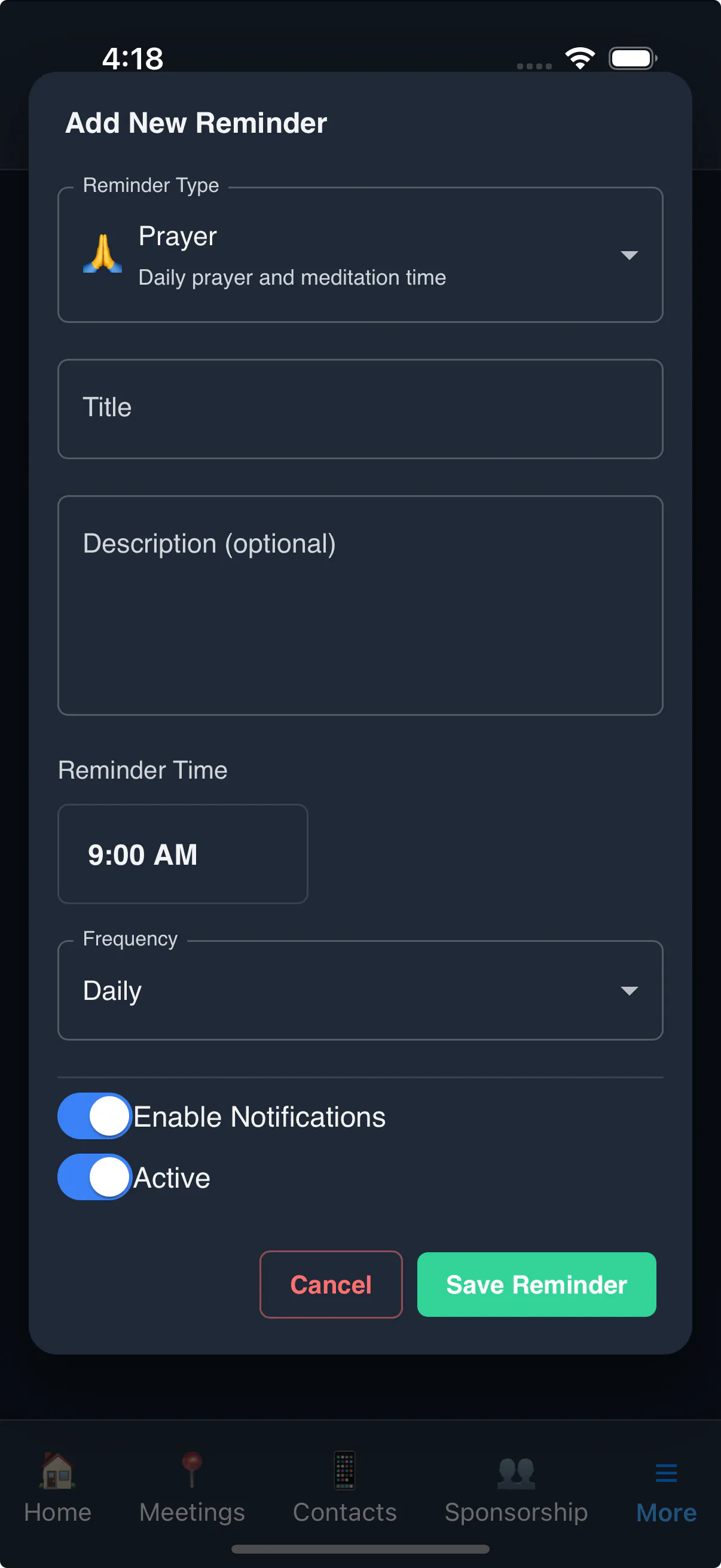 Spiritual Condition Tracker gallery image