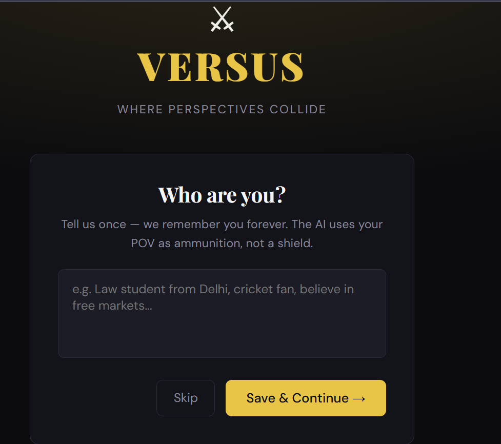 Versus