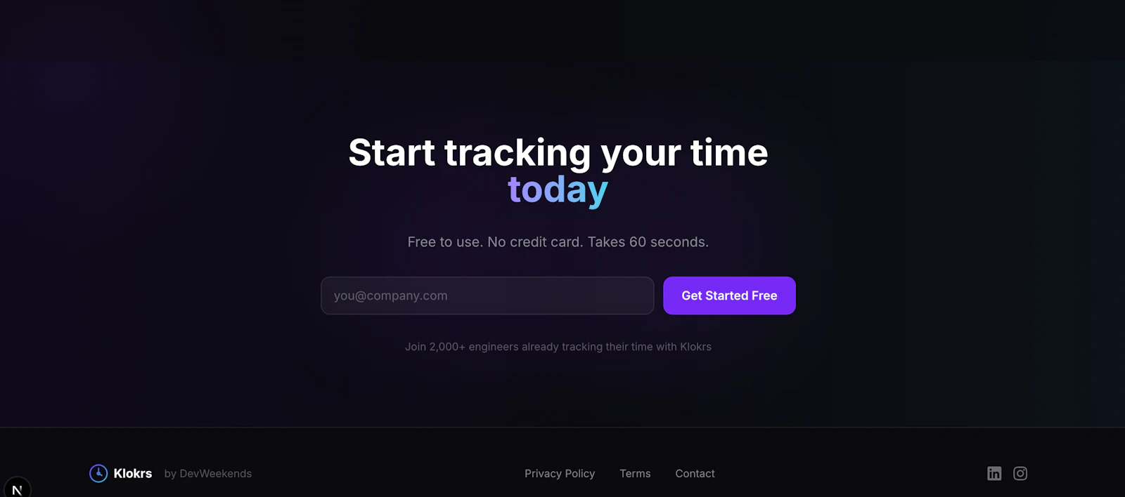 Klokrs — Tab Time Tracker for Engineers screenshot 12