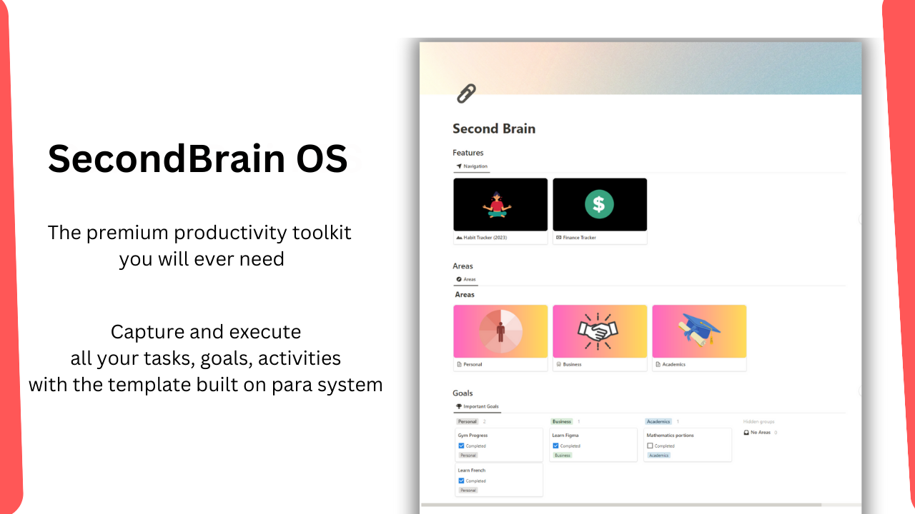 Media OS SecondBrain - Kit produktiviti muktamad 1