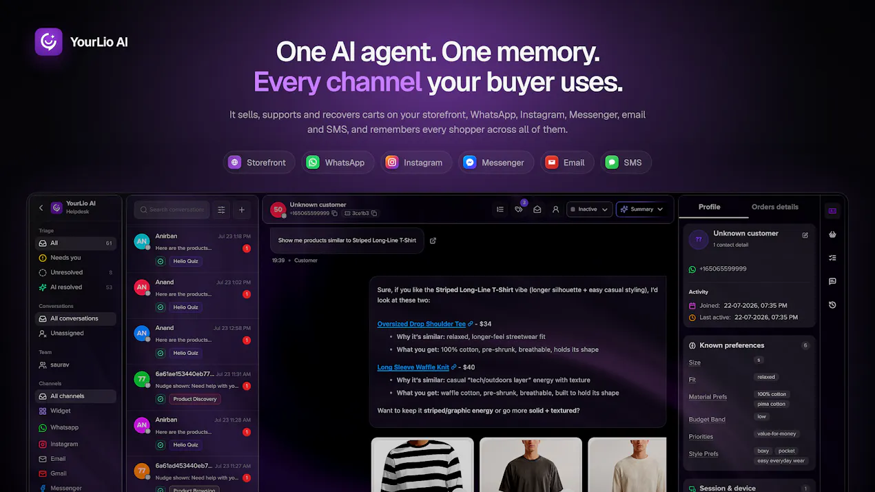 YourLio AI product