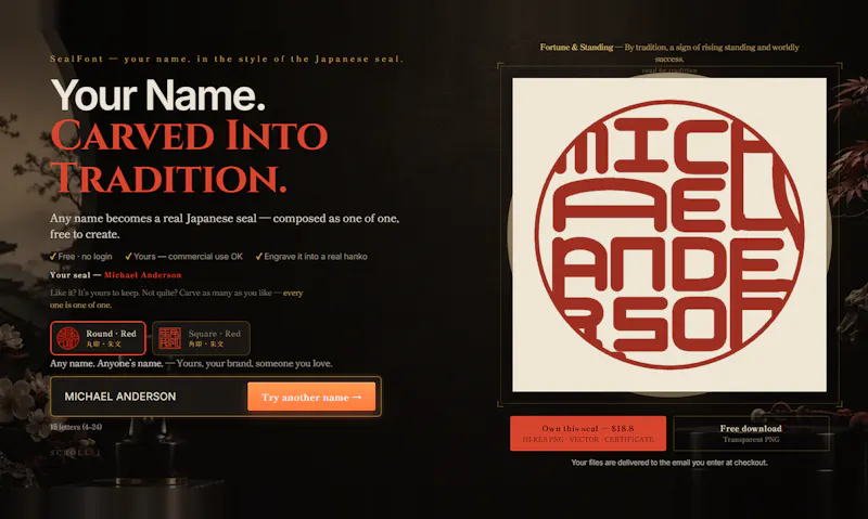 SealFont — Create Your Personal Signet screenshot 4