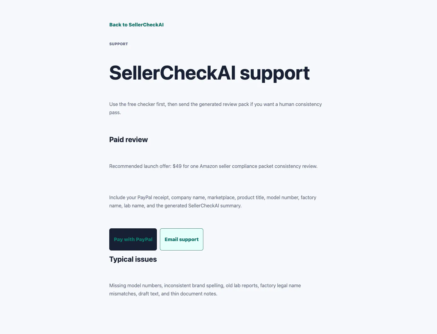 SellerCheckAI gallery image