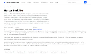 Forklift Aisle Width Calculator gallery image