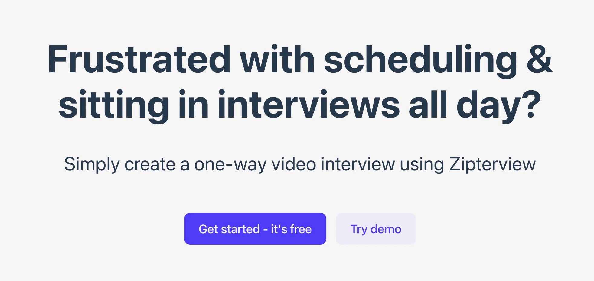 Zipterview gallery image