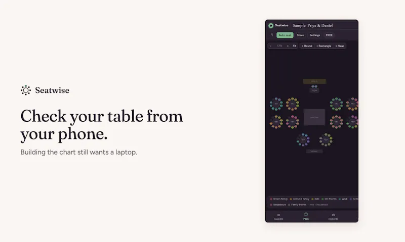Seatwise screenshot 3