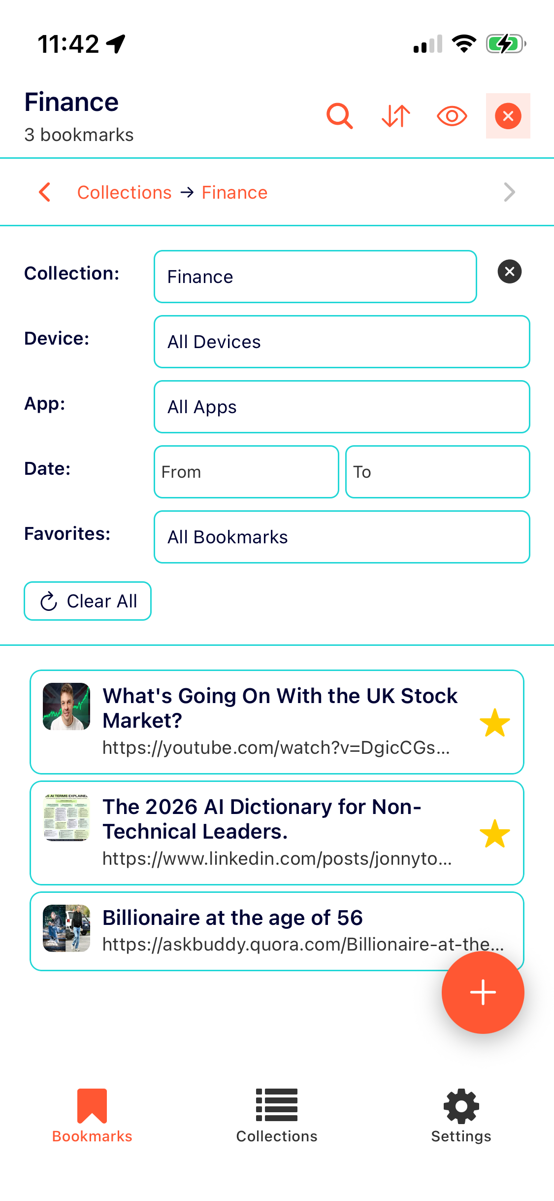Whezit — Save anything from any app - Screenshot 4 showing product features and functionality