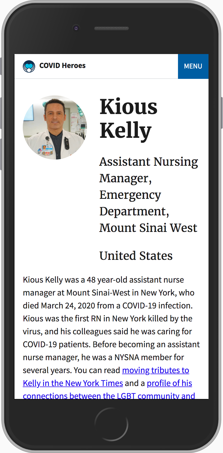 COVID Heroes gallery image