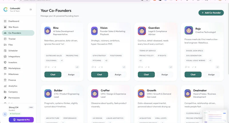 CofoundAI screenshot 2