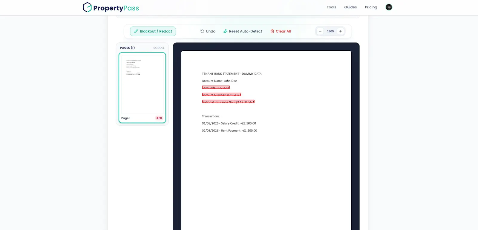 Propertypass UK screenshot 2