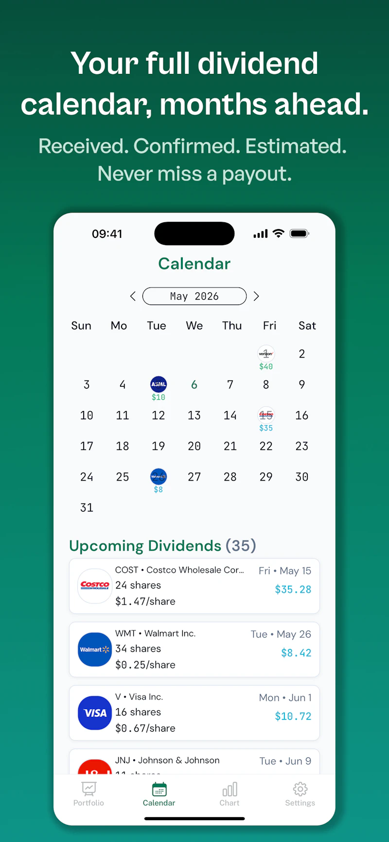 OnlyDividends screenshot 5