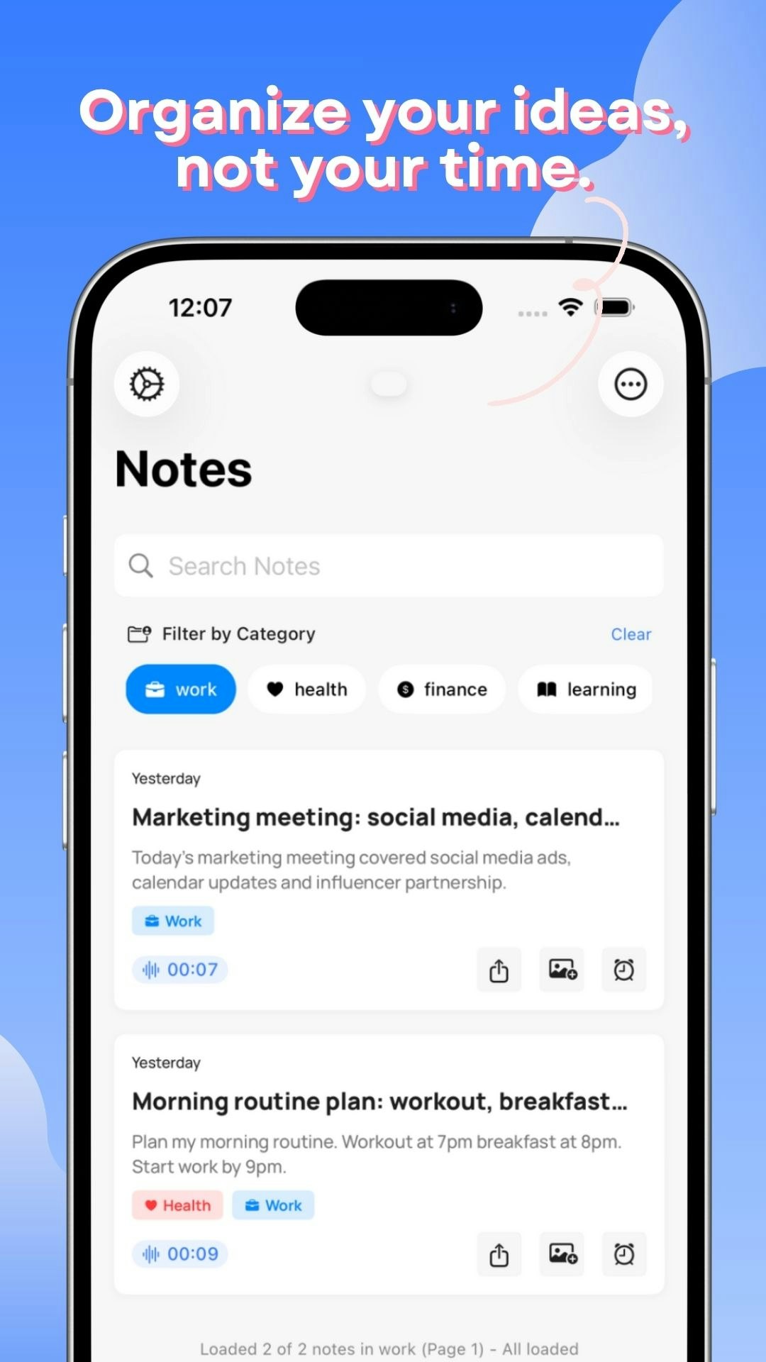 Voicely: AI Notes and Reminders gallery image