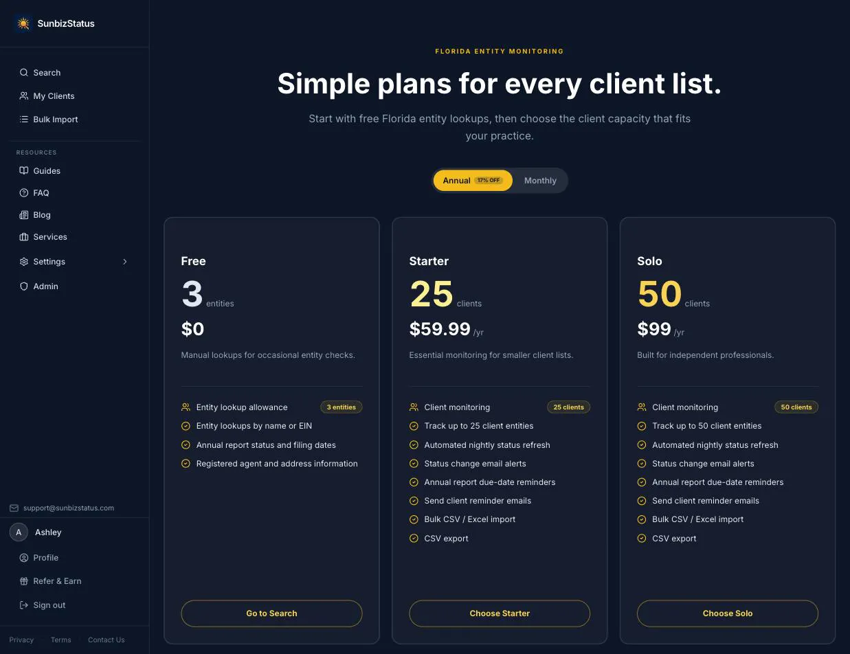 SunbizStatus gallery image