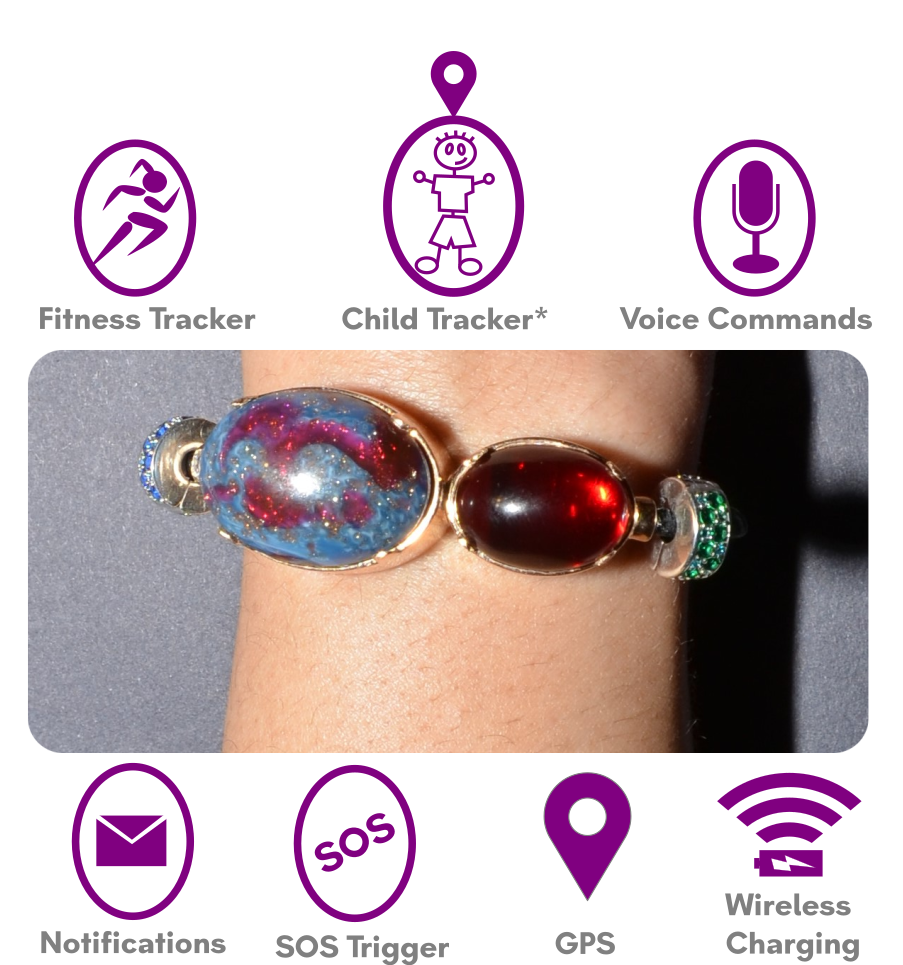 World's First Customizable Smart Jewelery gallery image
