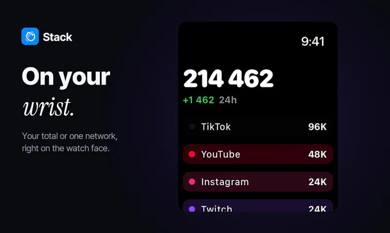 Stack Follower tracker screenshot 6