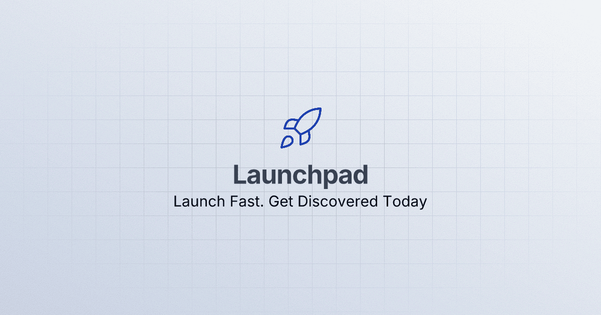 Launchpad - Main screenshot showing features and interface