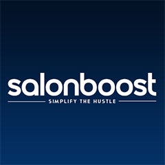 SalonBoost - Product Hunt launch logo