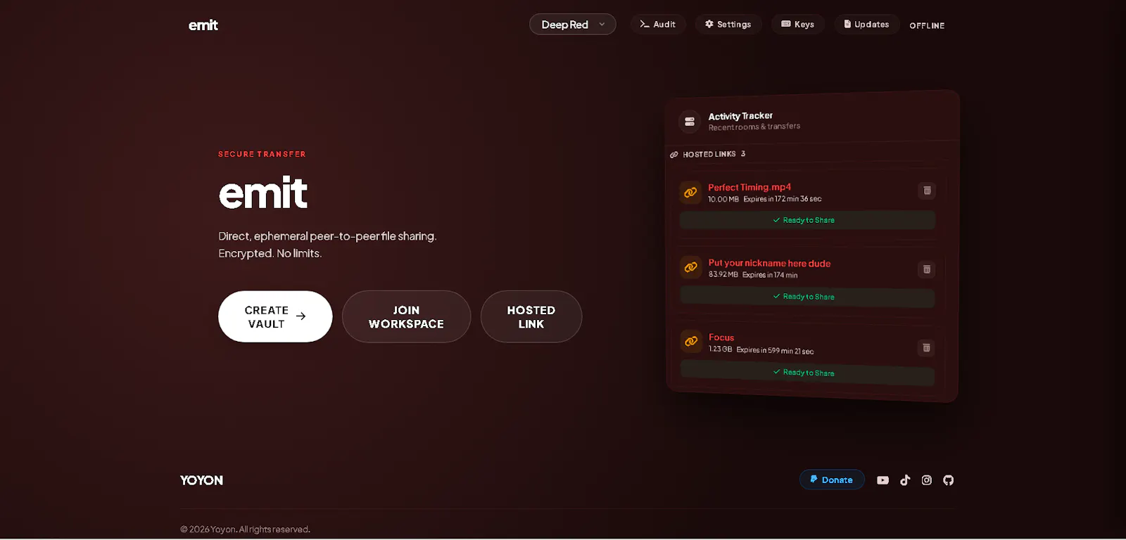 EmitHub screenshot 3