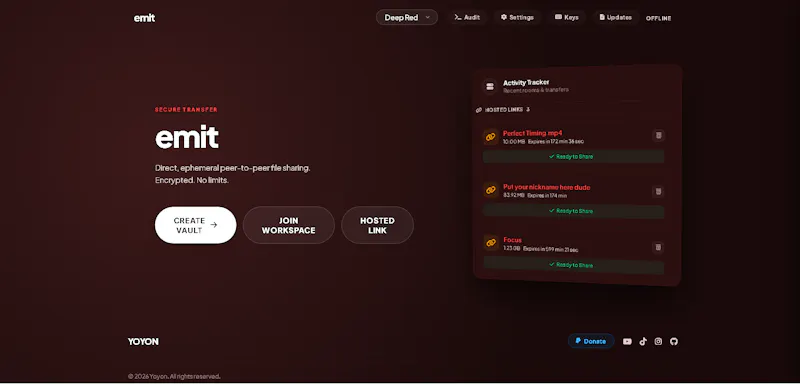 EmitHub screenshot 3