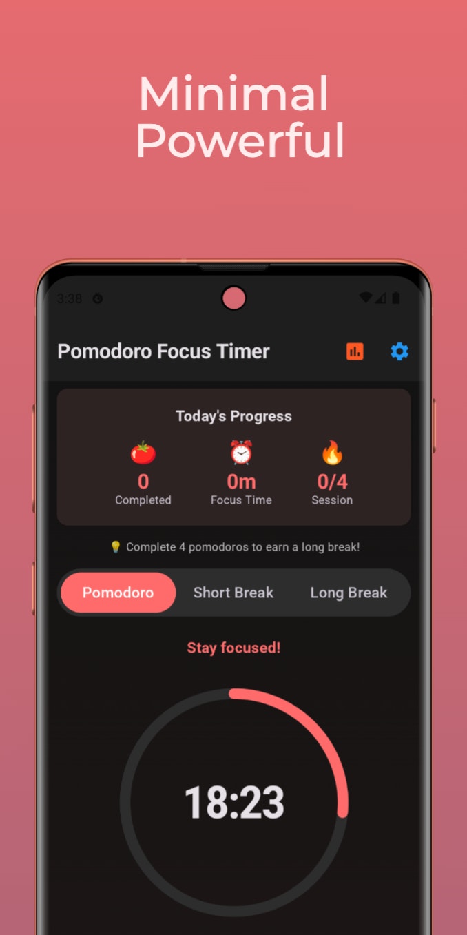 Média Minuterie de mise au point Pomodoro - Concentrez-vous mieux, un Pomodoro à la fois 4