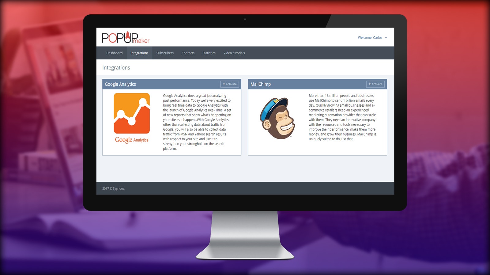 Popup Maker gallery image