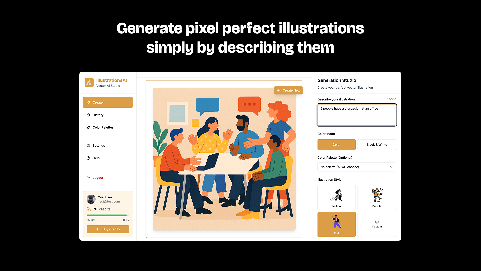 Illustrations AI gallery image