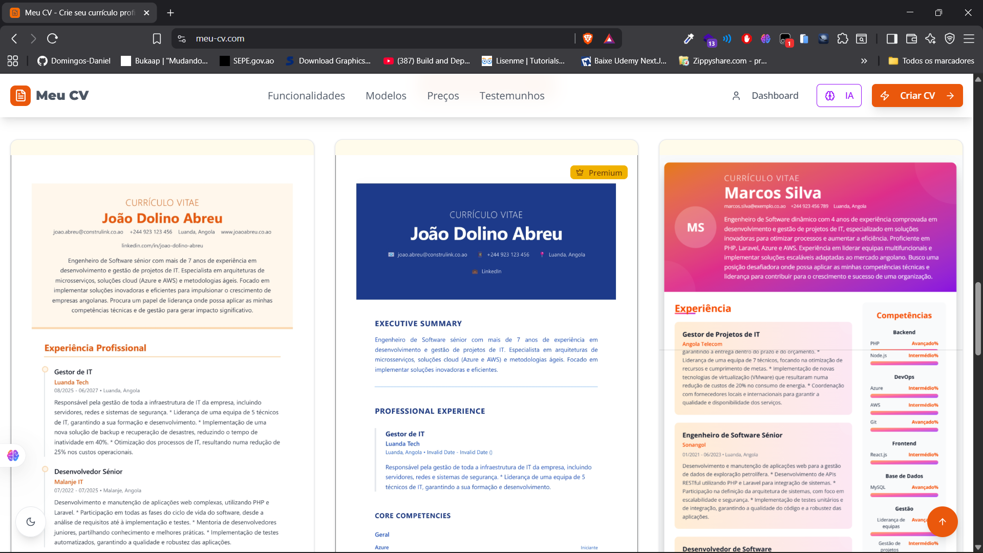 Meu CV gallery image