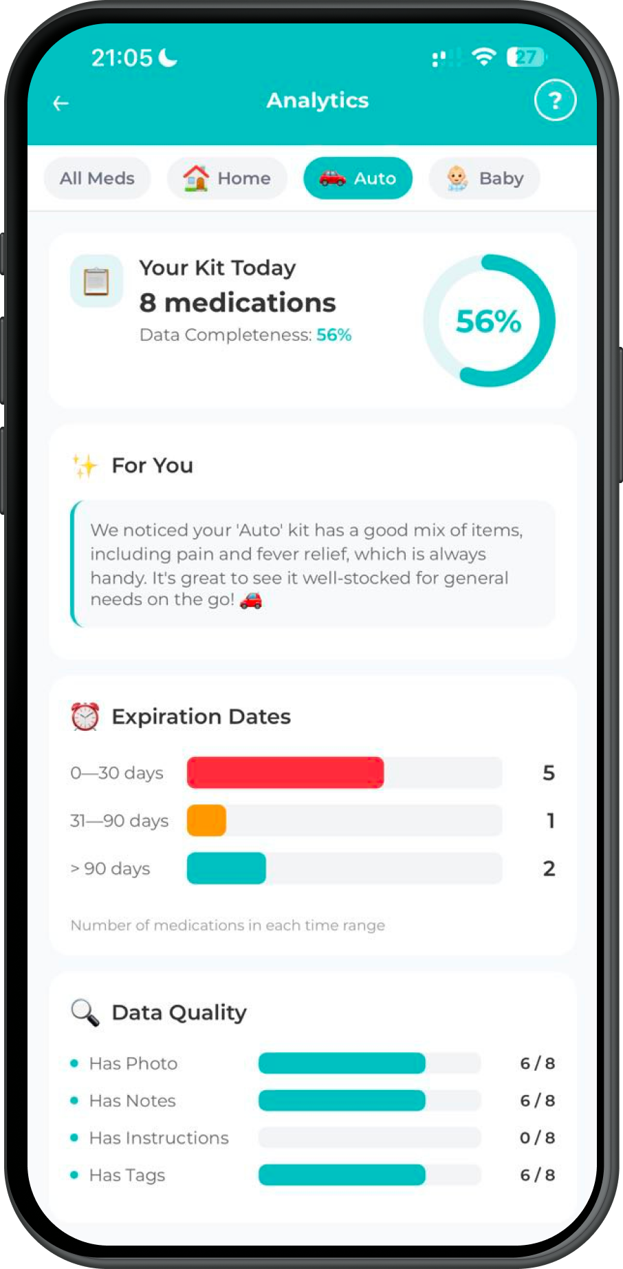okliki — AI medication manager gallery image