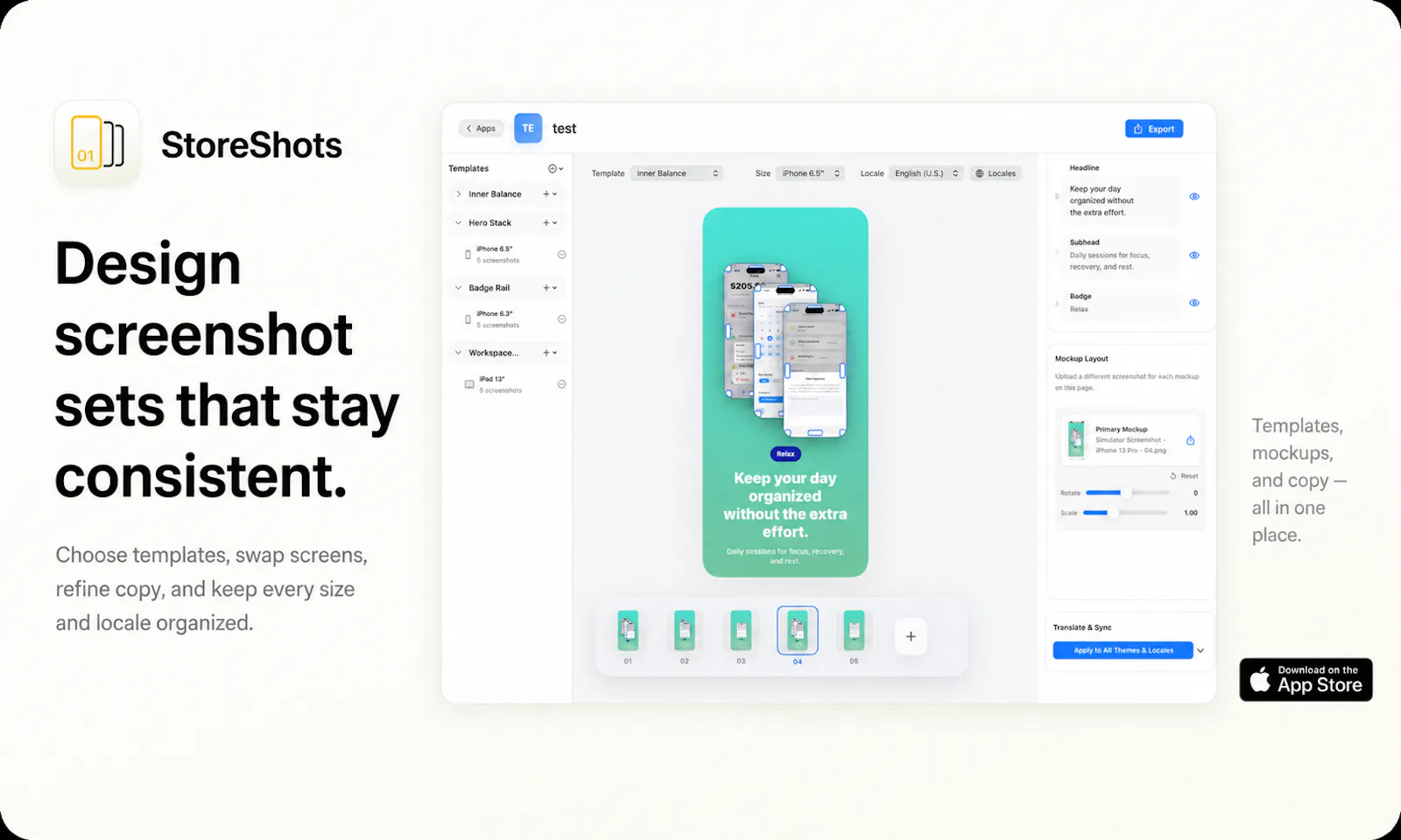 StoreShots screenshot 1