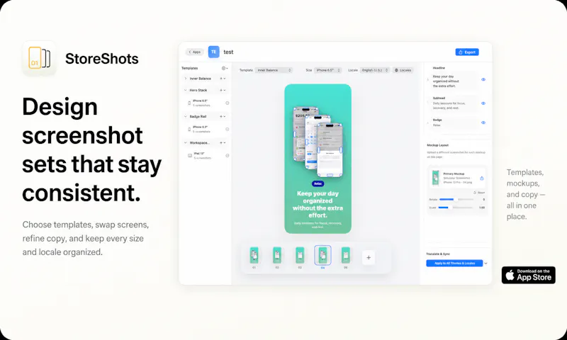 StoreShots screenshot 1