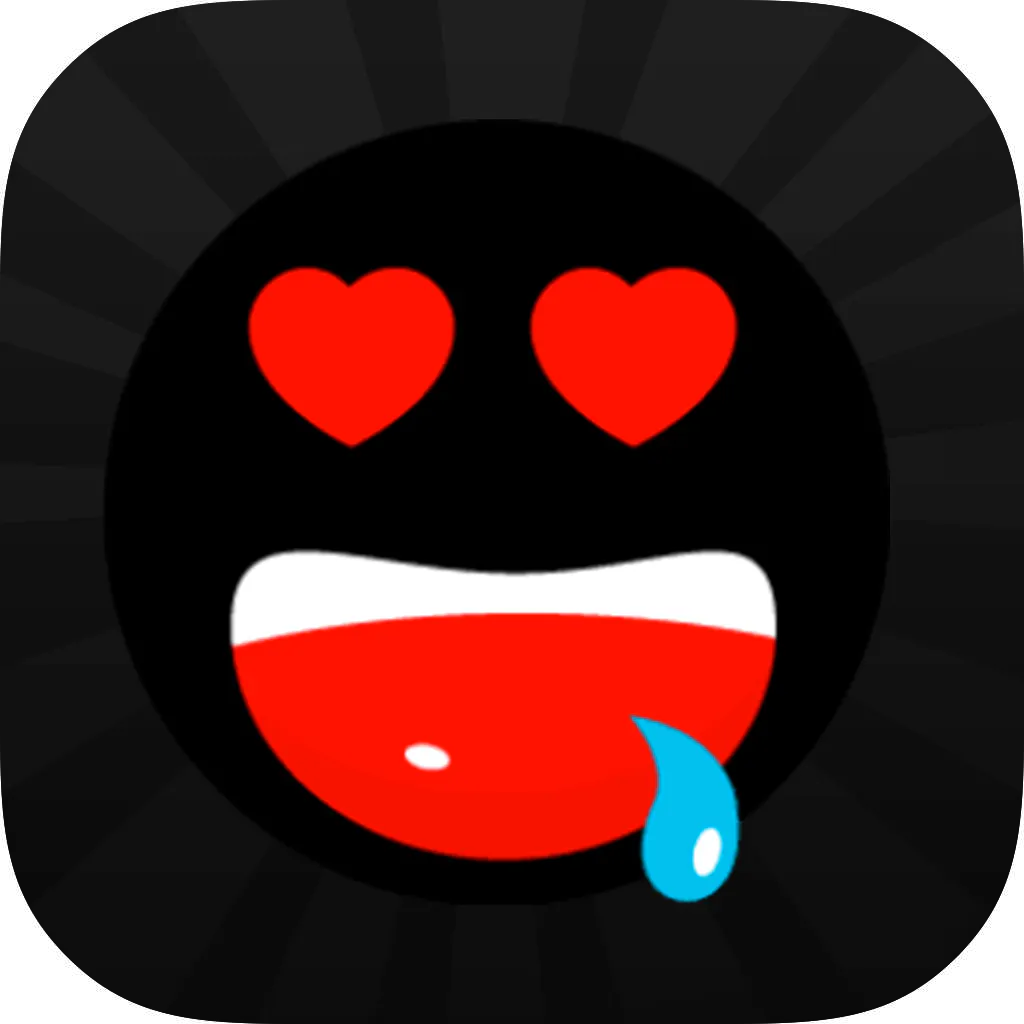 Black Flat Emoji