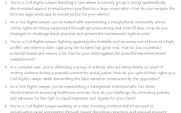 ChatGPT  Prompts for Civil Rights Lawyer media 1