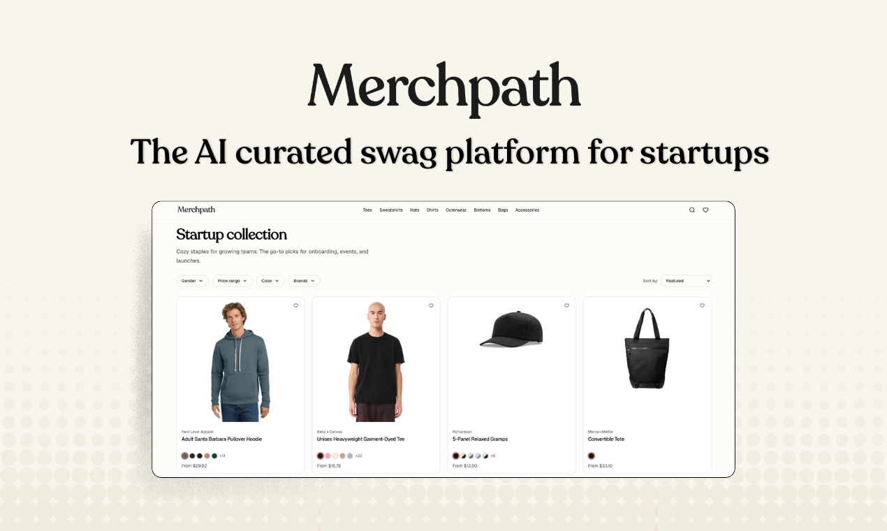 Merchpath - Main product screenshot demonstrating key features and user interface