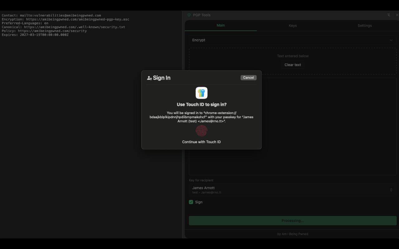 PGP Tools, PGP made convenient gallery image