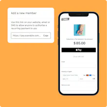 Scanable gallery image