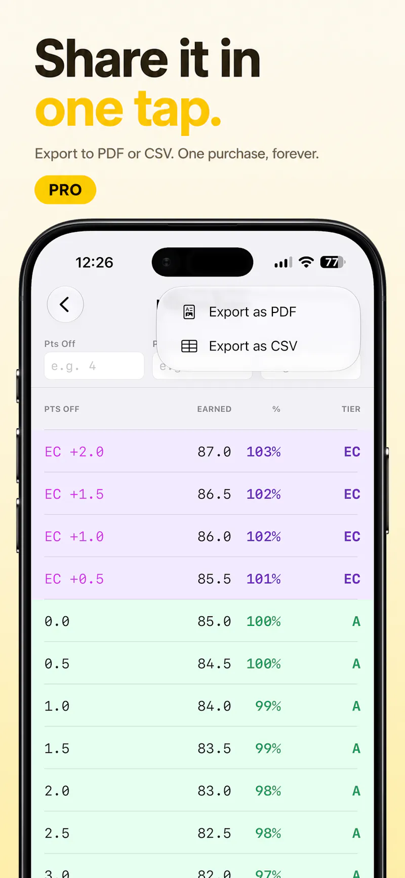 GradeKey screenshot 6