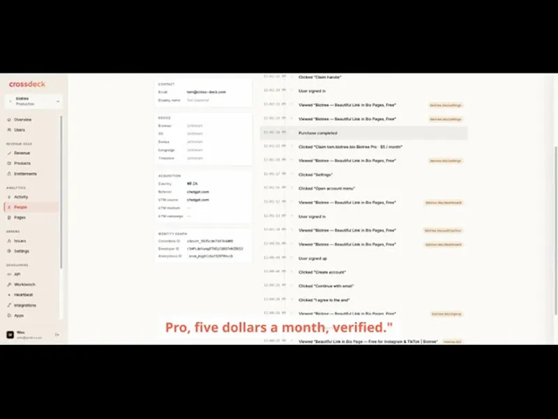 Crossdeck screenshot 1 (video preview)