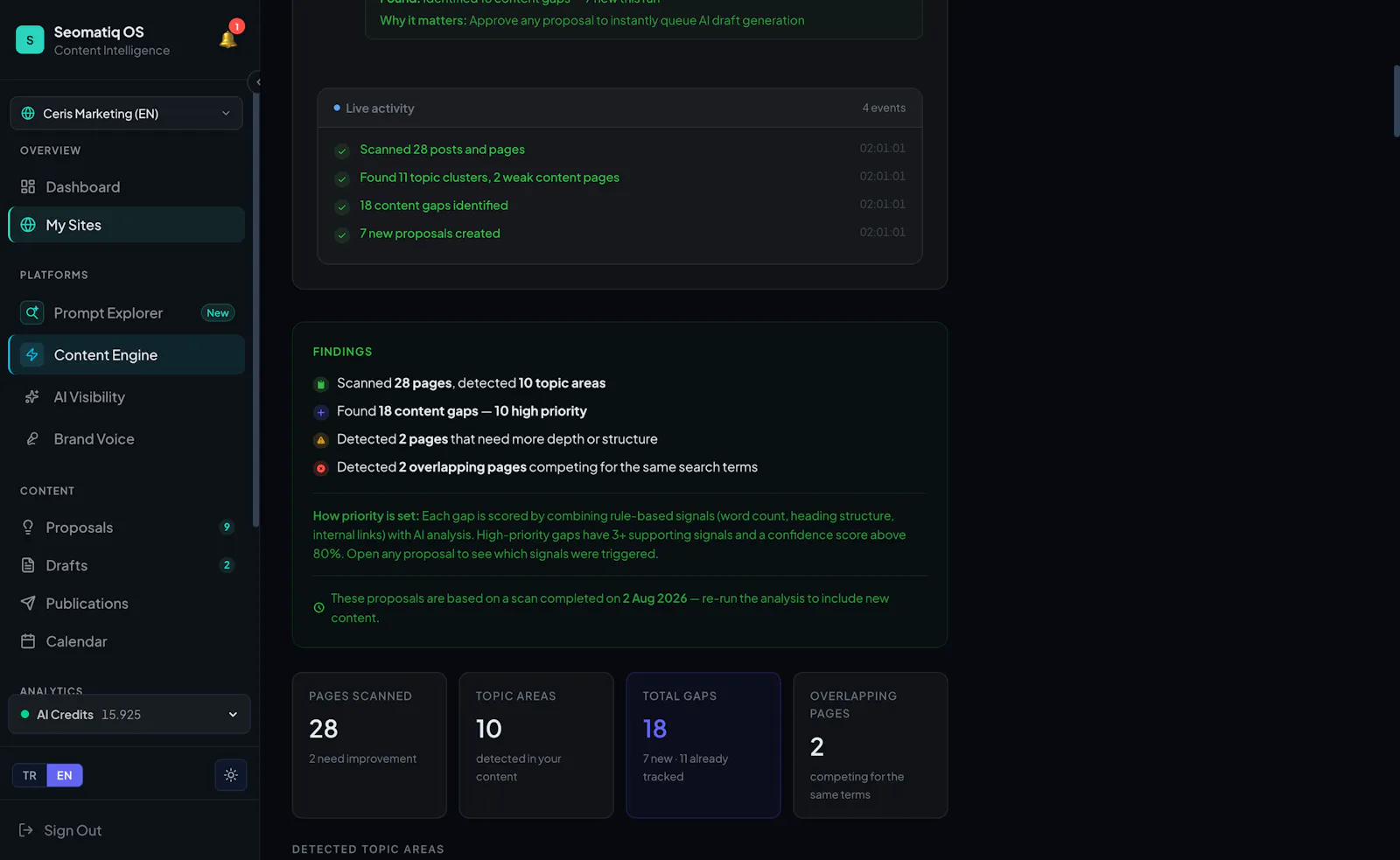 Seomatiq screenshot 5