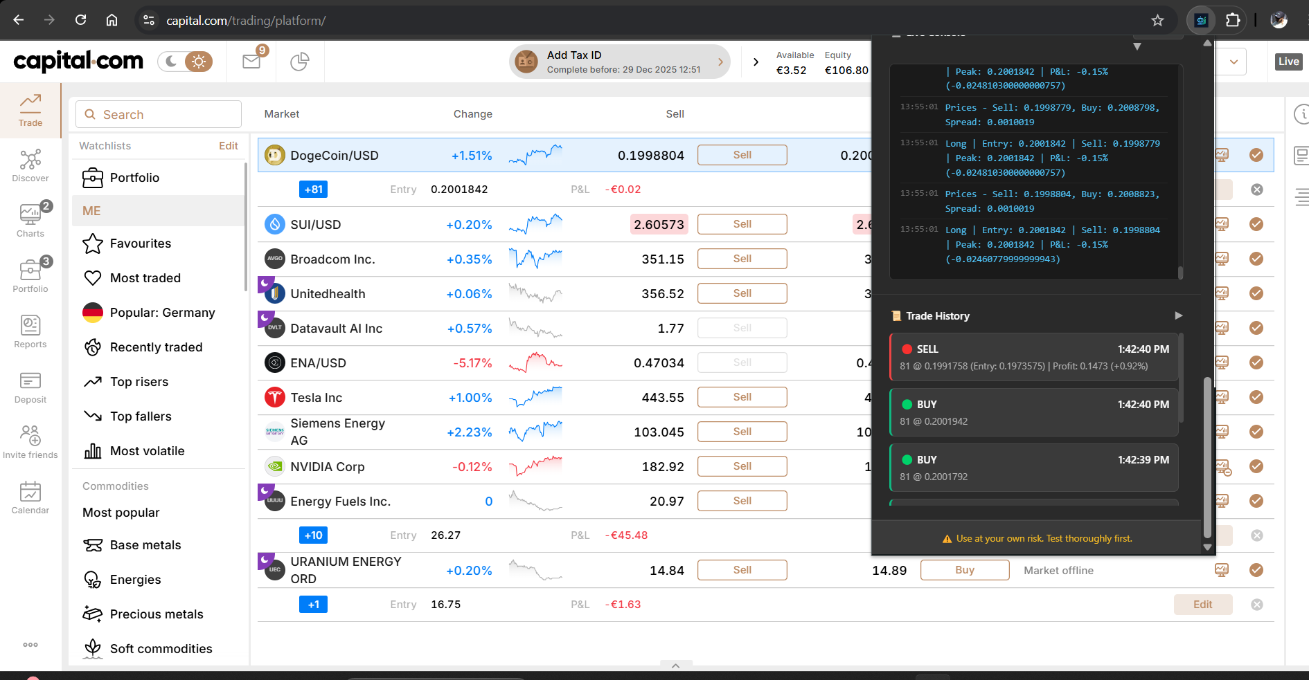 LoopTrade - AI Trading Bot for Capital gallery image