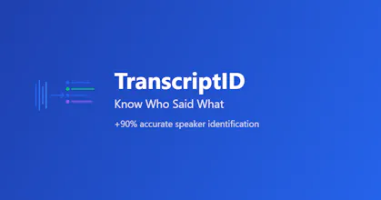 TranscriptID gallery image
