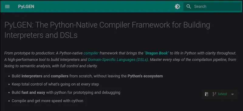 PyLGEN screenshot 4