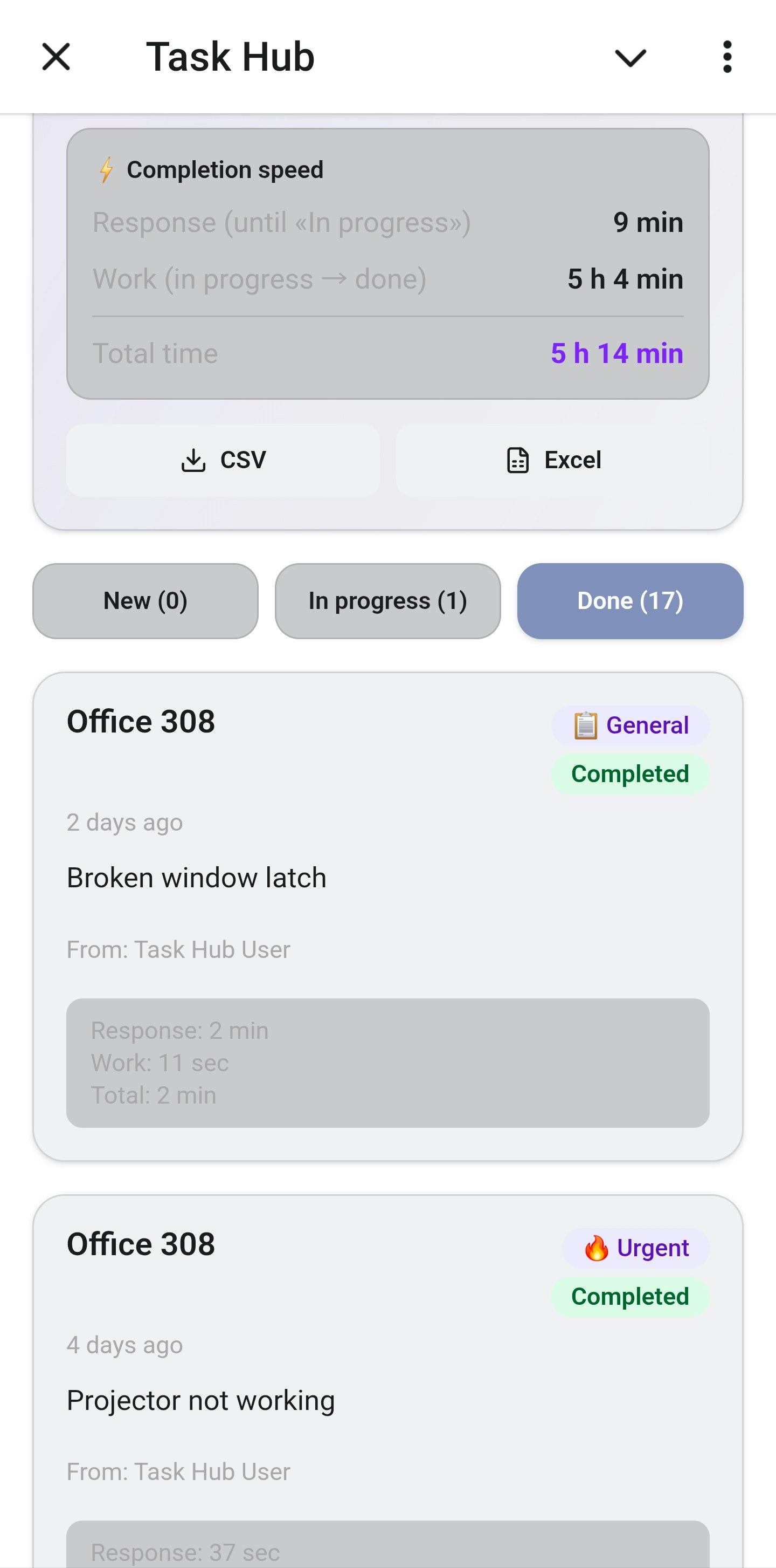 Task Hub gallery image