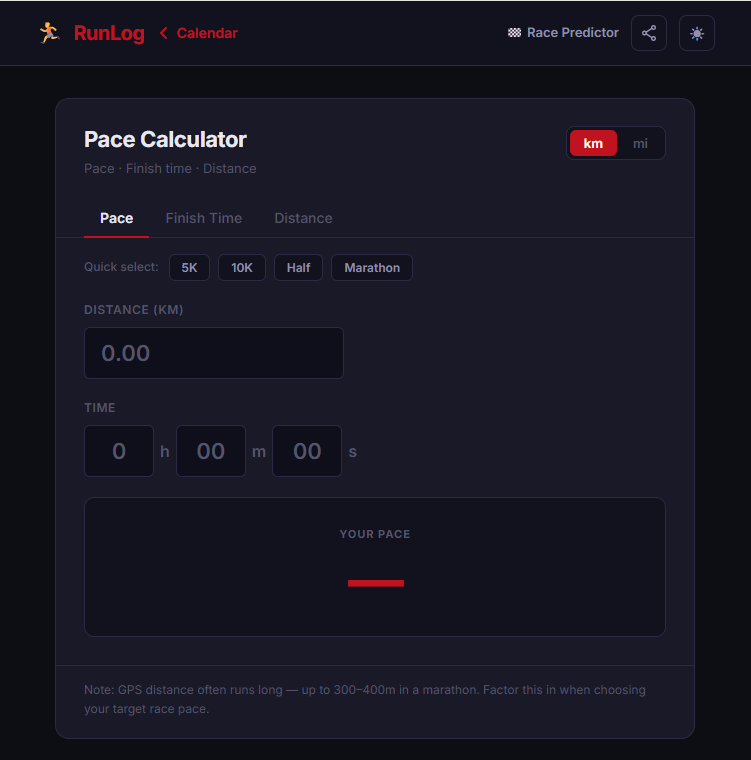 RunLog gallery image