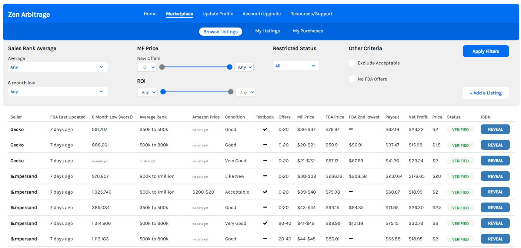 Média Zenarbittage - Supertool le plus simple qui scanne Amazon pour des livres rentables 3