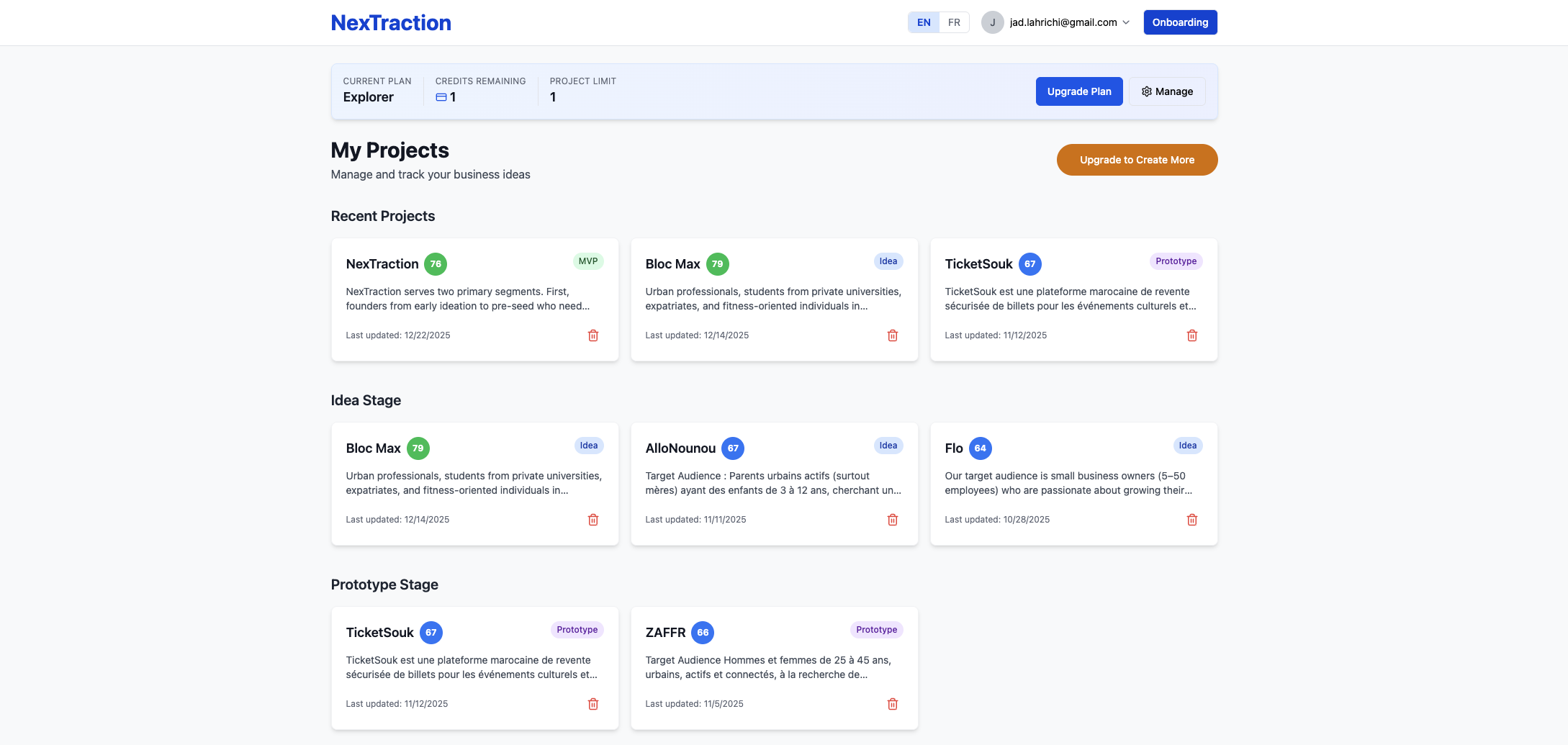NexTraction - Screenshot 4 showing product features and functionality