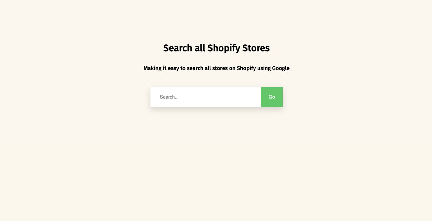 Search all Shopify Stores media 1