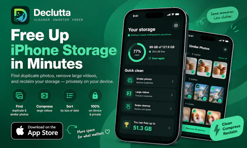 Declutta - Storage Cleaner screenshot 1