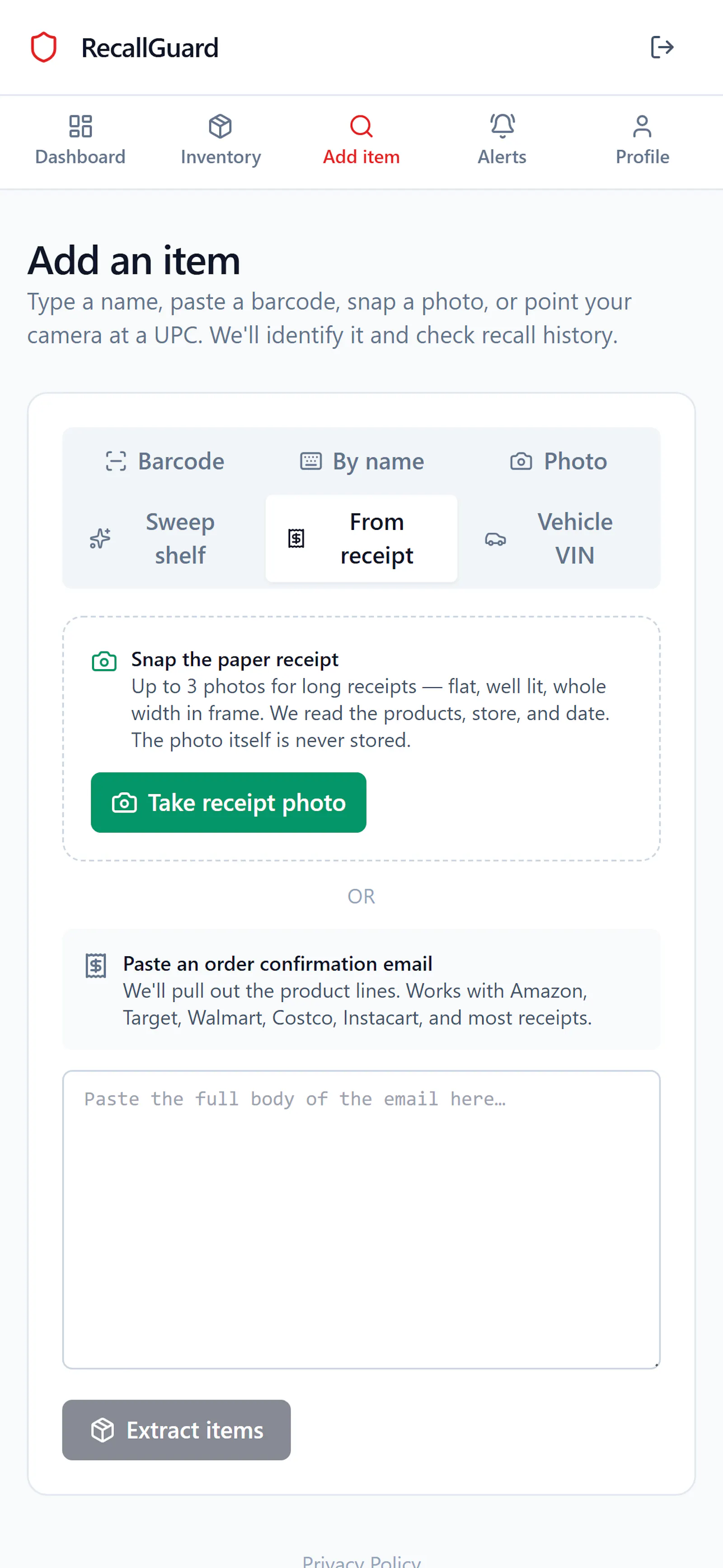 RecallGuard screenshot 6