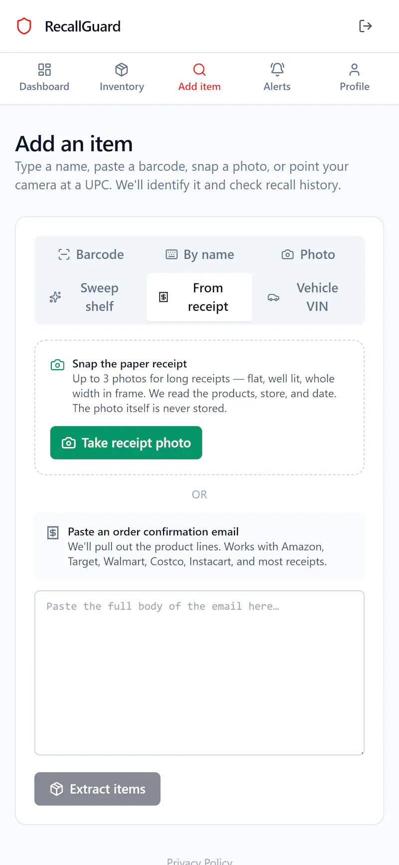 RecallGuard screenshot 6