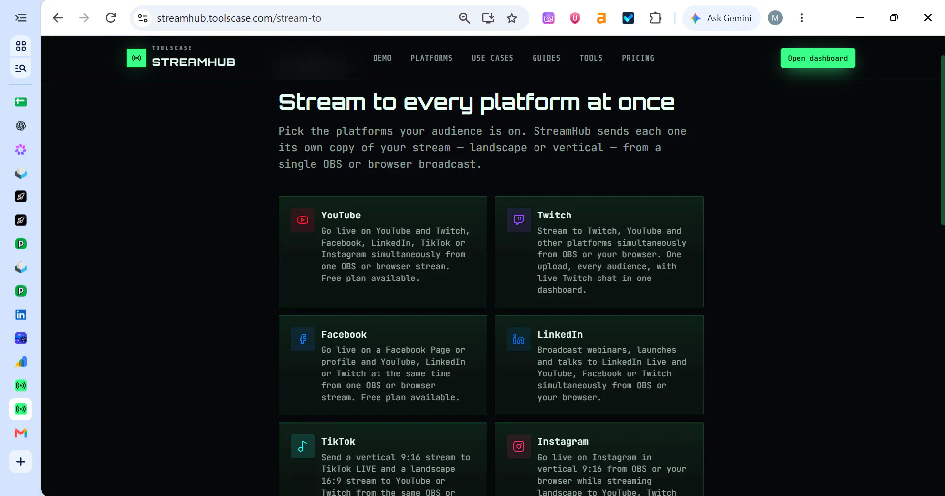 Toolscase StreamHub gallery image